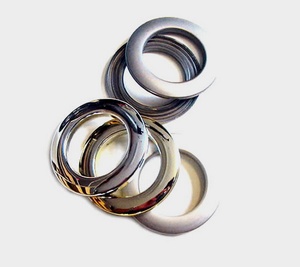 Gordijn Deco-Ringen